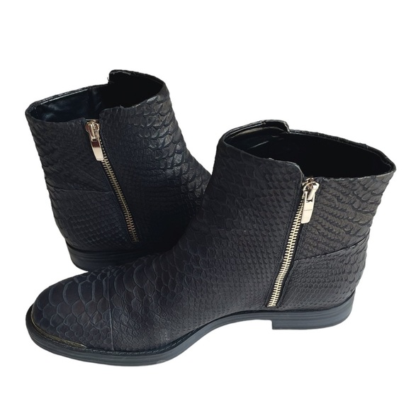 Enzo Angiolini Leather Ankle Boots - Picture 4 of 5